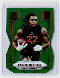 2025 Panini Donruss Elite Status Damien Martinez Rookie Card #147 Seattle Seahawks 6/9 - front