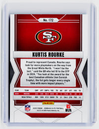 2025 Panini Donruss Elite Football Kurtis Rourke Aspirations Stars #172 /499 - back
