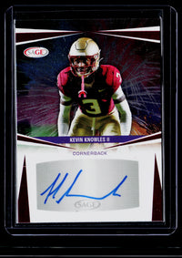 2025 SAGE HIT Autographs High Series Kevin Knowles II Auto #A-KKII - front