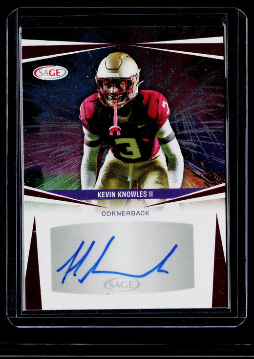 2025 SAGE HIT Autographs High Series Kevin Knowles II Auto #A-KKII - front