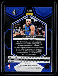 2023-24 Panini Mosaic Basketball Jaden Hardy #132 Dallas Mavericks - back