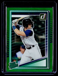 Carson Williams 2025 Panini Donruss Green /199 Rated Prospect Card #135 - front