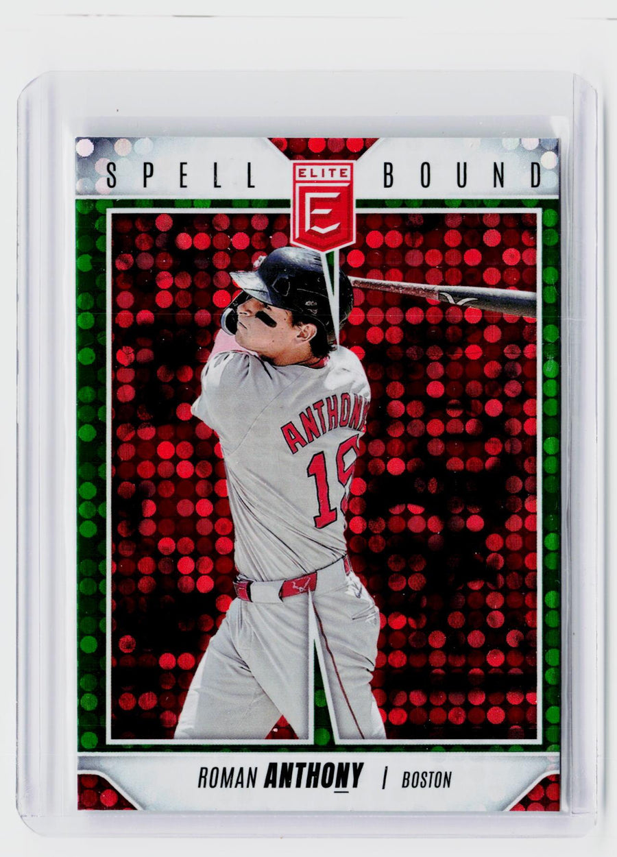 2026 Panini Donruss Elite Spellbound Roman Anthony #31 Boston Rookie - front