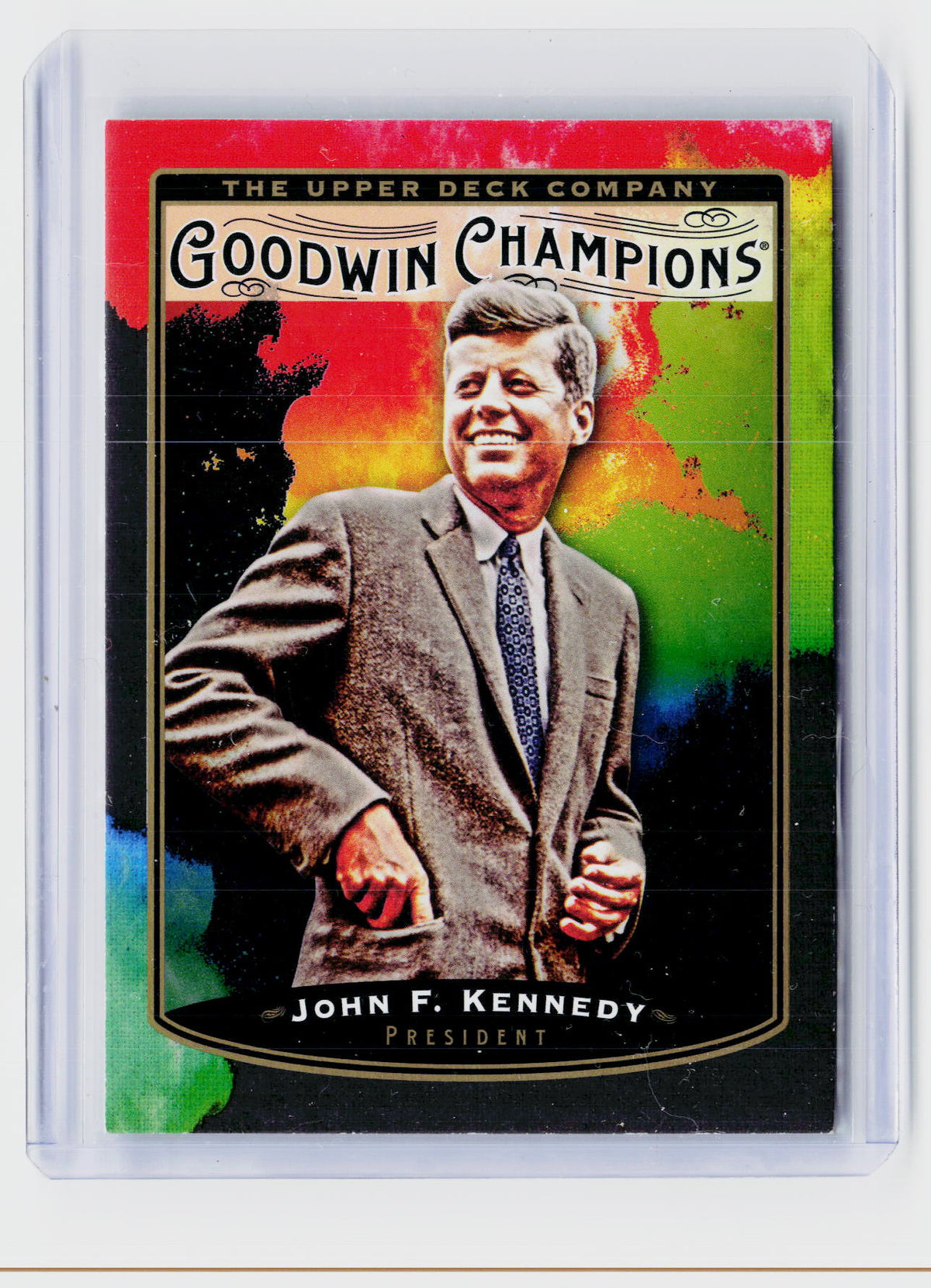 2019 Upper Deck Goodwin Champions #135 John F. Kennedy - front