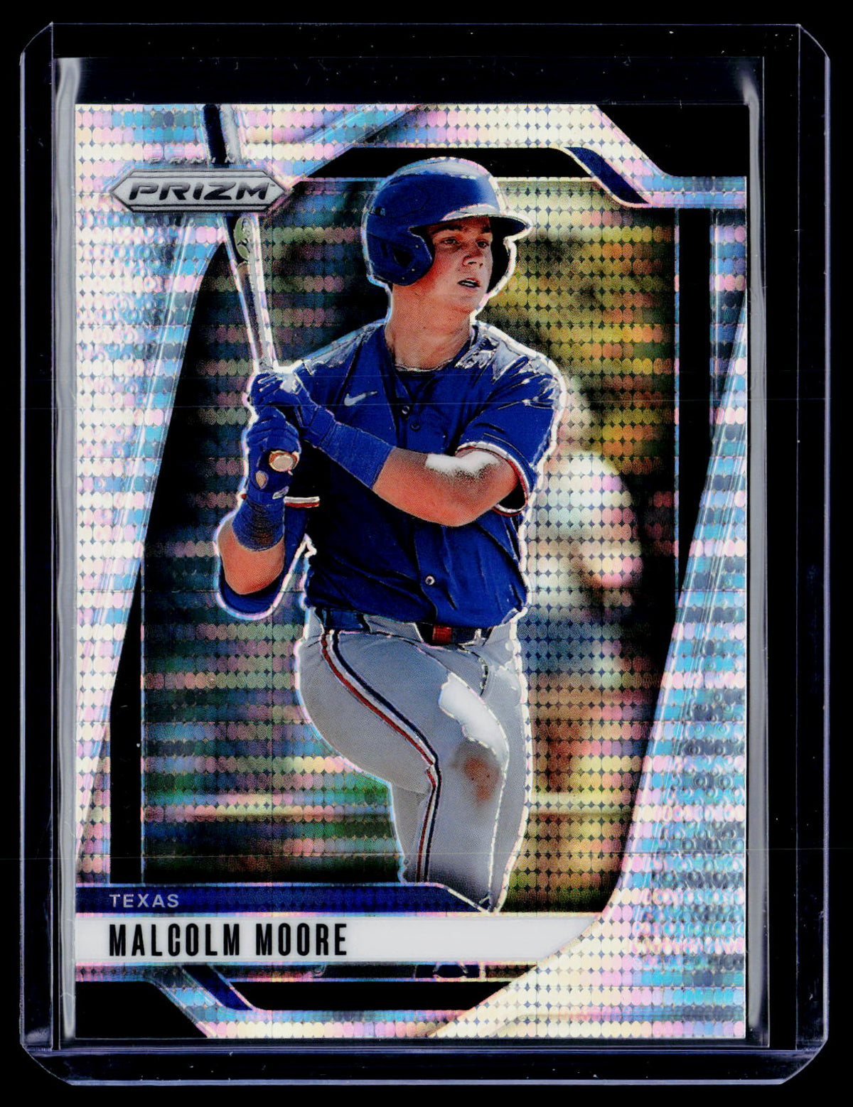 2025 Panini Prizm Baseball Pulsar Prizms Malcolm Moore #120 /499 - front