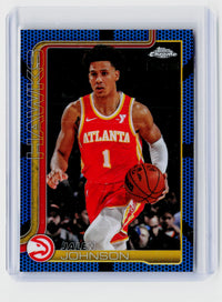 2025 Topps Chrome Jalen Johnson #56 X-Fractor - front