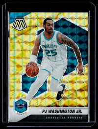 2020-21 Panini Mosaic Basketball PJ Washington Jr. #27 Charlotte Hornets - front