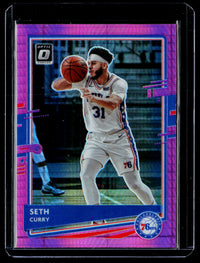 2020-21 Panini Donruss Optic Basketball Seth Curry #113 76ers - front