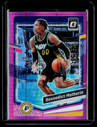 2023-24 Panini Donruss Optic Basketball Bennedict Mathurin #122 - front