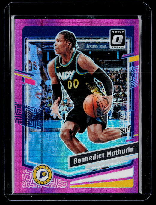 2023-24 Panini Donruss Optic Basketball Bennedict Mathurin #122 - front