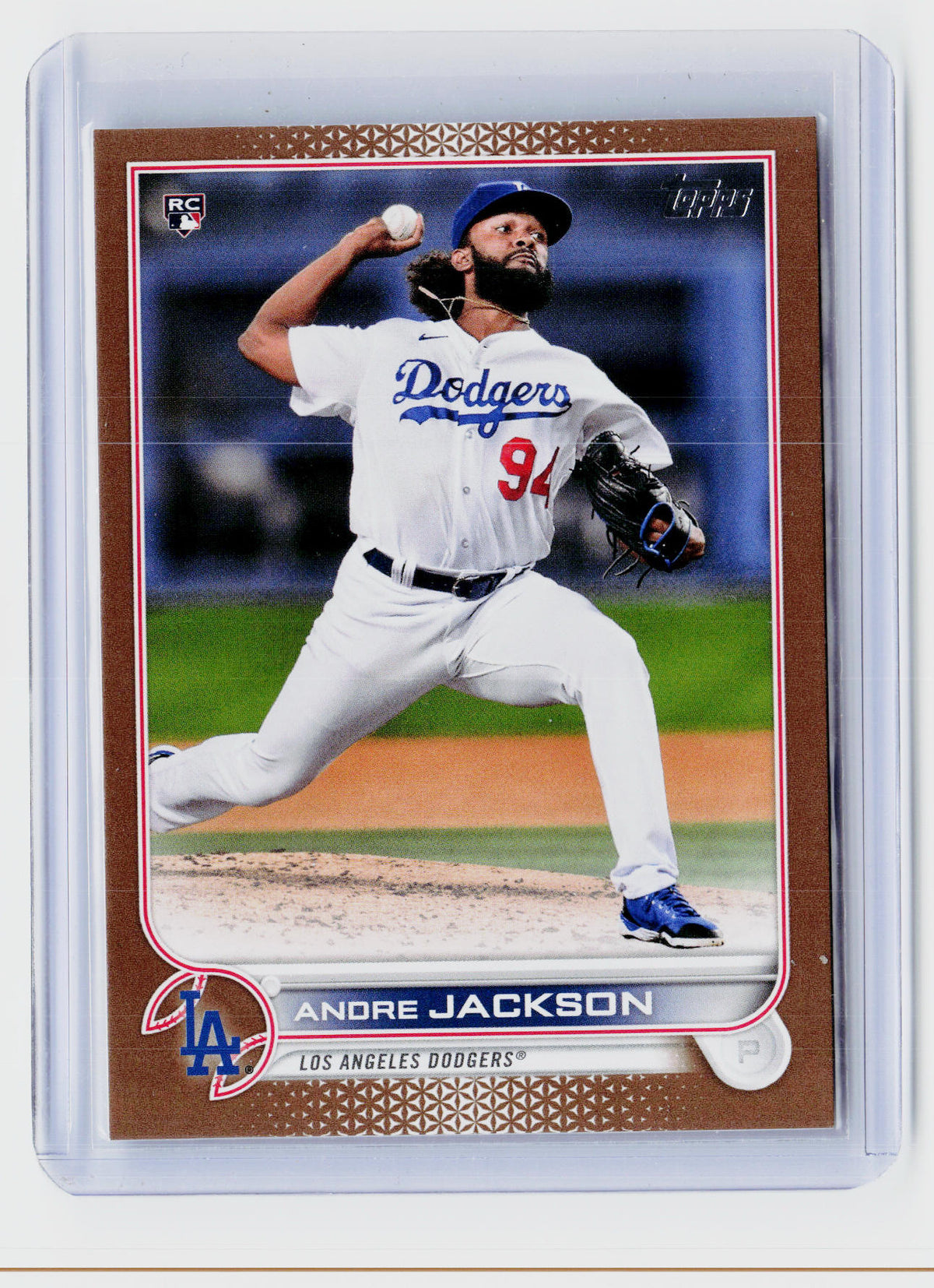 2022 Topps Series 1 Gold Andre Jackson RC #258 /2022 - front