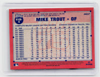 2026 Topps Chrome 1951 Topps Baseball Mike Trout #6 Los Angeles Angels - back