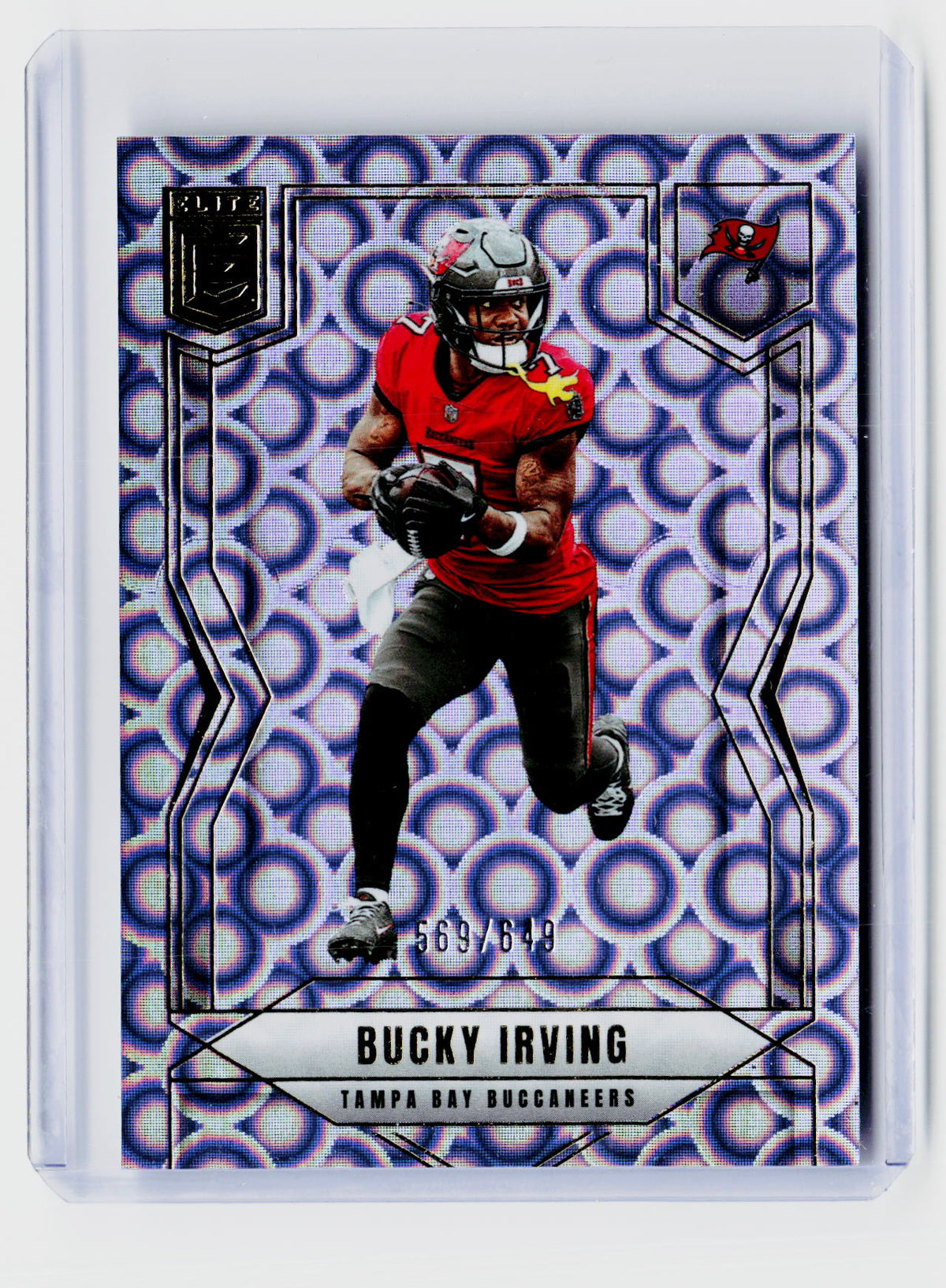 2025 Panini Donruss Elite Football Bucky Irving RC #11 569/649 - front