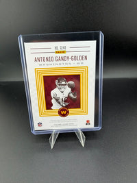 2020 Panini Chronicles Great Expectations Antonio Gandy-Golden Rookie Memorabilia #G640 - back