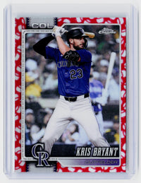 2026 Topps Chrome Kris Bryant Colorado Rockies #288 - front