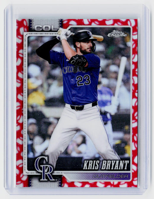 2026 Topps Chrome Kris Bryant Colorado Rockies #288 - front