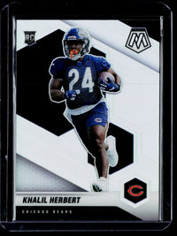 2021 Panini Mosaic Football Khalil Herbert RC #380 Chicago Bears - front
