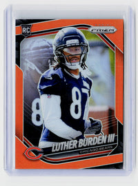 2025 Panini Prizm Football Luther Burden III Orange Prizm Rookie #331 183/249 - front