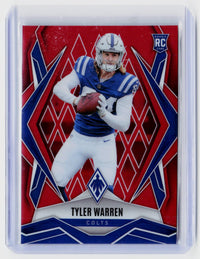 2025 Panini Phoenix Football Tyler Warren Rookie Card #185 Indianapolis Colts - front