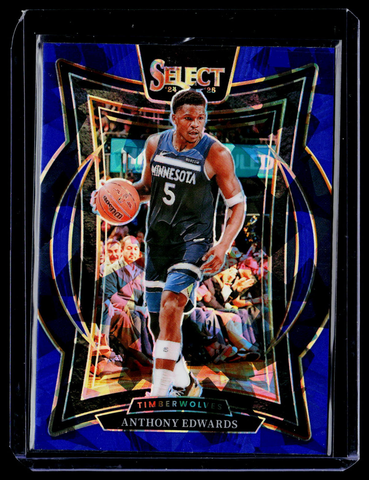 2024-25 Panini Select Concourse Anthony Edwards #23 Timberwolves - front
