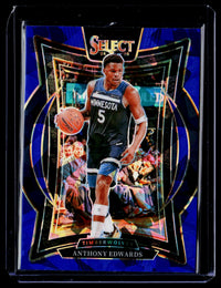 2024-25 Panini Select Concourse Anthony Edwards #23 Timberwolves - front