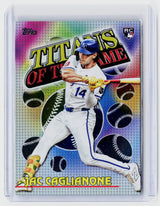 2026 Topps Team of the Game Jac Caglianone RC TOG-12 Kansas City Royals - front