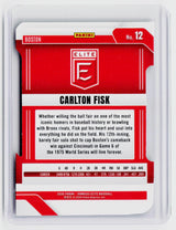 2026 Panini Donruss Elite Baseball Carlton Fisk Aspirations #12 /99 - back
