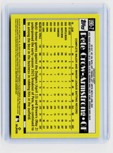 2025 Topps Update 1980 Topps Baseball Pete Crow-Armstrong U90-7 - back