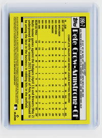 2025 Topps Update 1980 Topps Baseball Pete Crow-Armstrong U90-7 - back