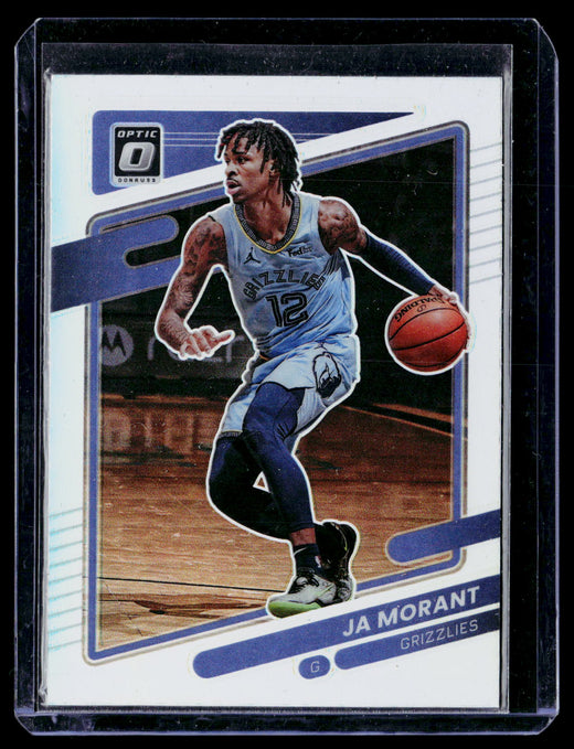 2021-22 Panini Donruss Optic Ja Morant #144 Memphis Grizzlies - front