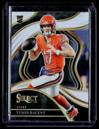 2023 Panini Select Football Club Level Rookie Tyson Bagent #208 Bears - front