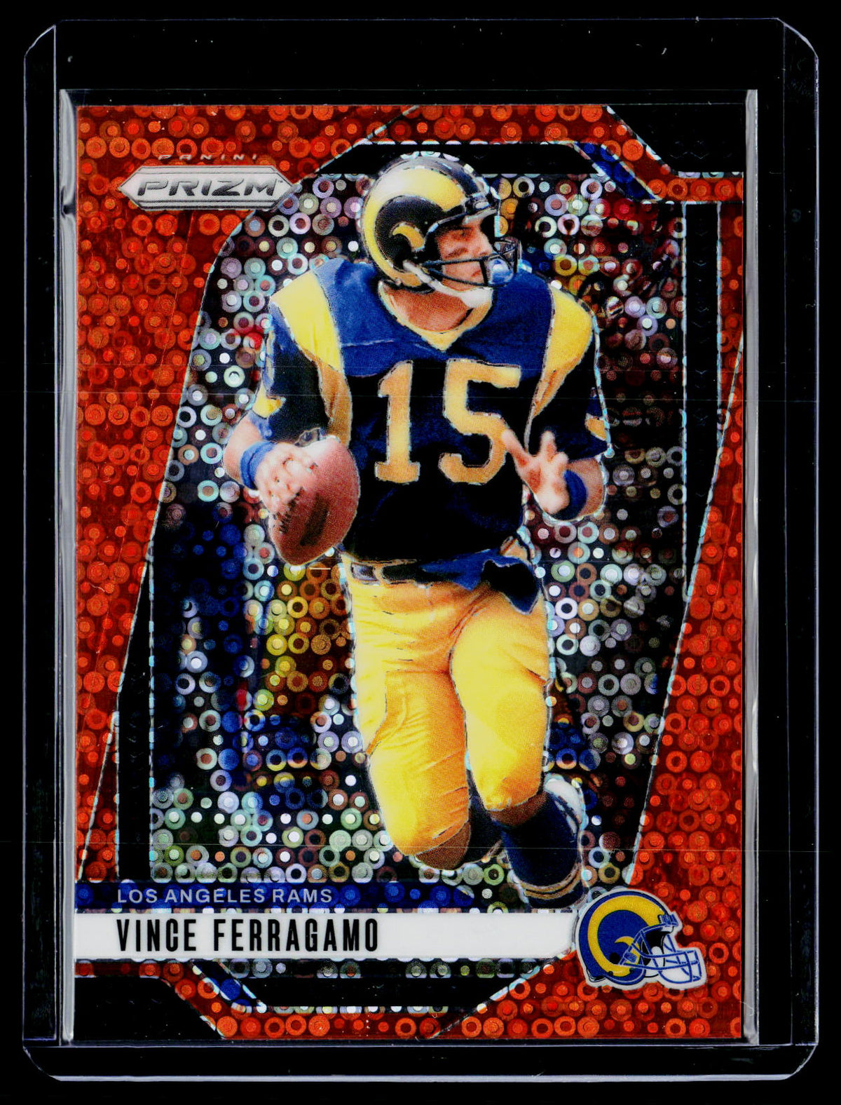 2024 Panini Prizm Football Vince Ferragamo #174 Los Angeles Rams - front