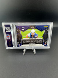 2024 Panini Mosaic NFL Debut Genesis Laiatu Latu RC #290 PSA 10 Colts - back