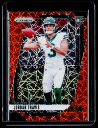 2024 Panini Prizm Football Jordan Travis Rookie Card #359 New York Jets - front