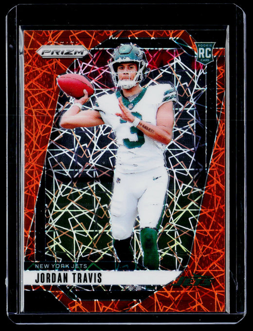 2024 Panini Prizm Football Jordan Travis Rookie Card #359 New York Jets - front