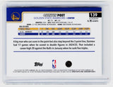 2025 Topps Basketball Quinten Post #139 Golden State Warriors Rookie Card - back