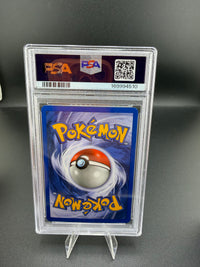 2000 Pokémon Gym Heroes Misty's Seadra Holo Prerelease #9 PSA 7 - back