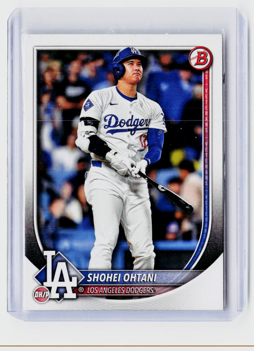 2025 Bowman Shohei Ohtani #17 Los Angeles Dodgers - front