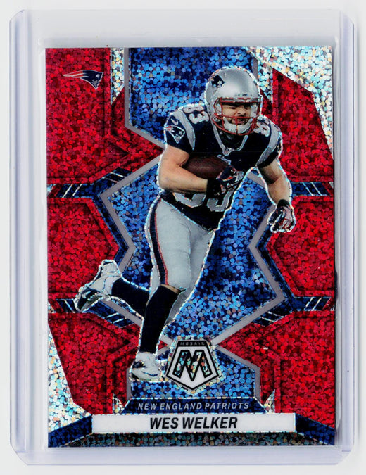2022 Panini Mosaic Football Wes Welker #240 New England Patriots - front