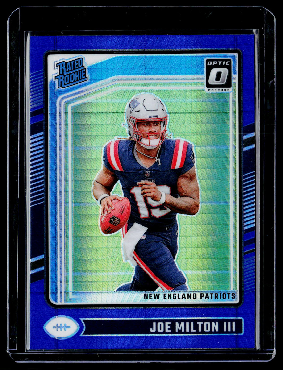 2024 Panini Donruss Optic Rated Rookie Joe Milton III #255 - front