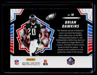 2025 Panini Football Men of Canton Brian Dawkins #10 Artist's Proof 33/35 - back