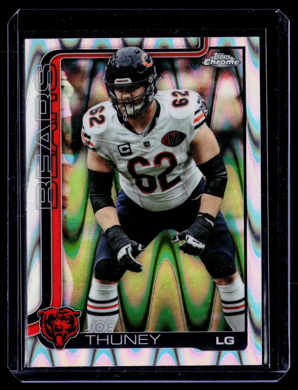 2025 Topps Chrome Joe Thuney Chicago Bears #50 - front