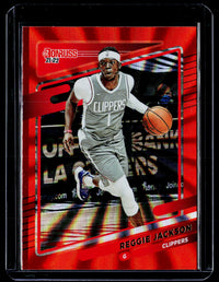 2021-22 Panini Donruss Reggie Jackson #59 Los Angeles Clippers - front