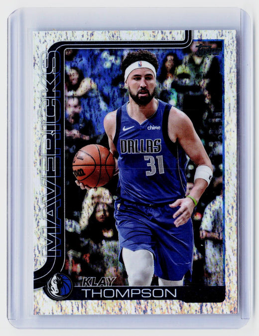 2025 Topps Basketball Klay Thompson Dallas Mavericks #170 - front