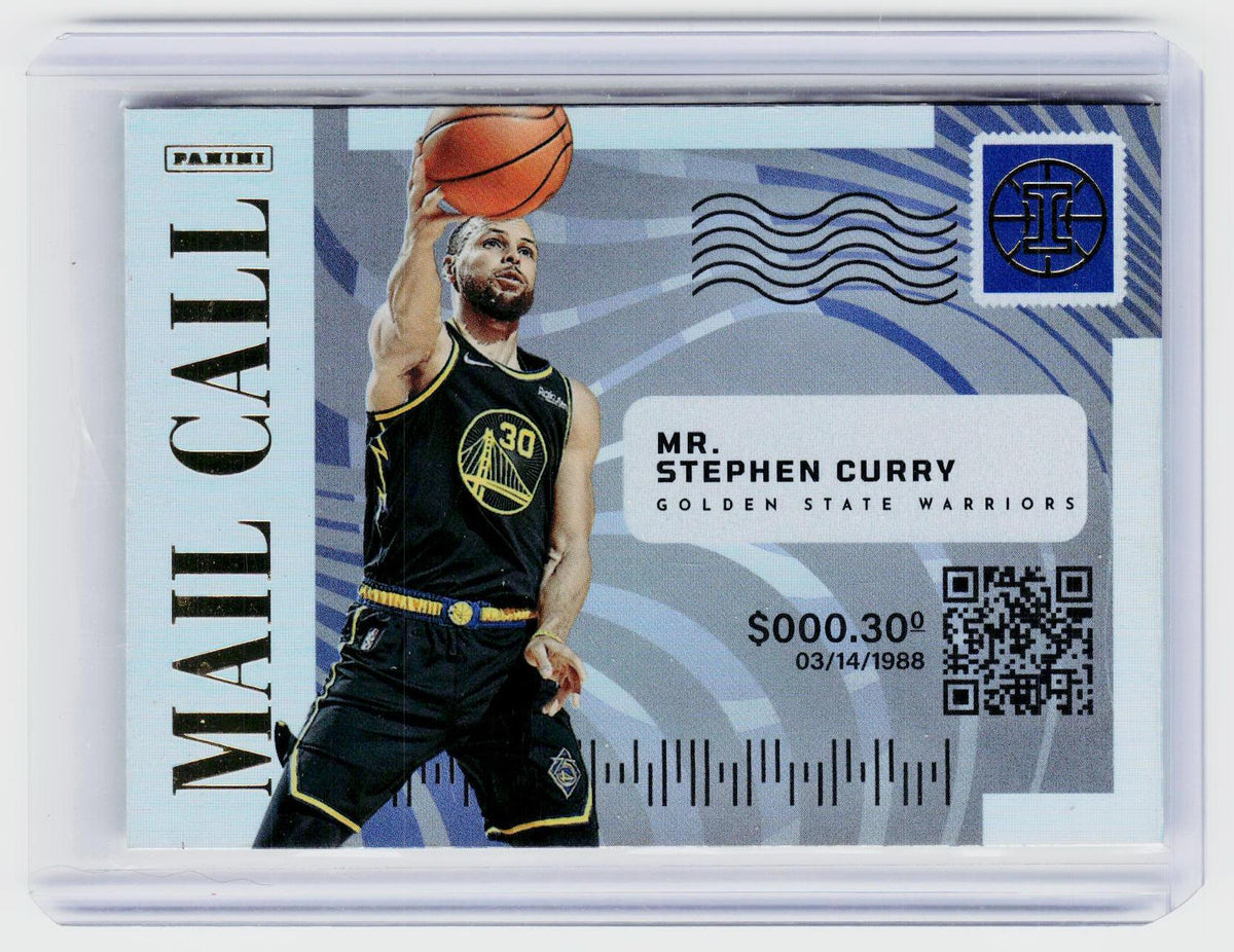 2021-22 Panini Illusions Mail Call Stephen Curry #16 Golden State Warriors - front