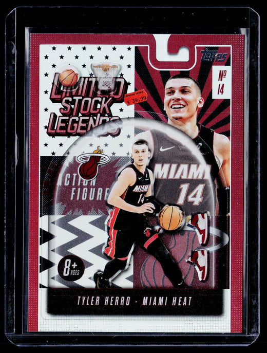 2025 Topps Living Stock Legends Tyler Herro Miami Heat #LST-45 - front