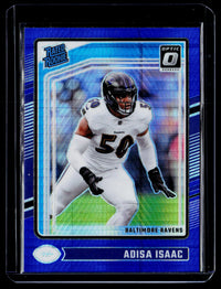 2024 Panini Donruss Optic Rated Rookie Adisa Isaac #202 Ravens - front