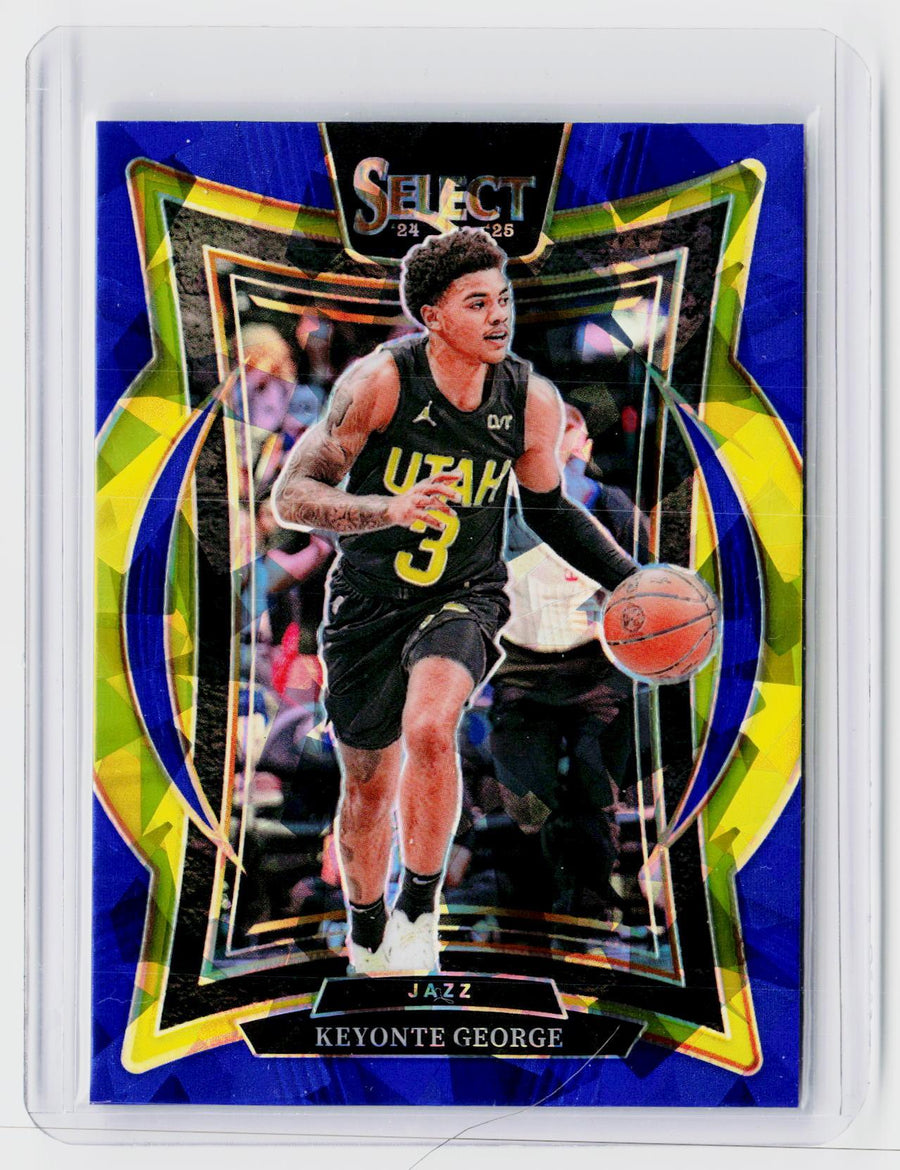2024-25 Panini Select Basketball Keyonte George Concourse #49 Utah Jazz - front
