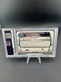 2022 Bowman University Kyle Filipowski 1st Bowman Prospect Auto Green Refractor #47 PSA 10 14/99 - back
