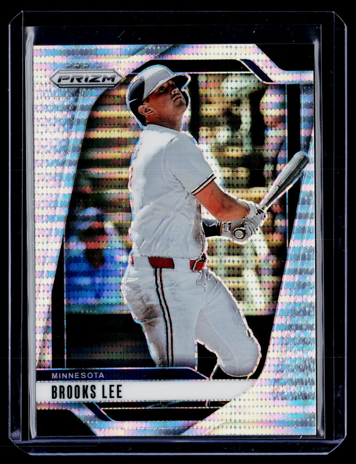2025 Panini Prizm Baseball Brooks Lee Base Prizms Pulsar #253 /499 - front